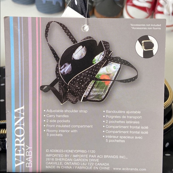 Verona Baby Diaper Bag - Picture 2 of 7